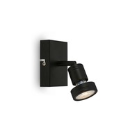 Bodová - BRI 2926-015 Bodové svítidlo 10 cm 1xGU10 4,9W 460lm černá - BRILONER