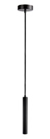 Subtilní - IMPR 342213 Deko-Light závěsné svítidlo Slim 5W 3000K černá 230V 500lm RAL 9005 - LIGHT IMPRESSIONS
