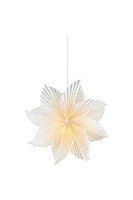 Interiérové dekorace - MAR 706131 Noomi bílá závěsná hvězda 60 cm - Markslöjd