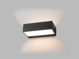 Nástěnné - Nástěnné svítidlo KVADER, A 9W 3000K, ON/OFF, TRIAC