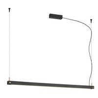 Podélná - LA 1003530 NOYA PD PHASE vnitřní LED závěsné svítidlo černé CCT switch 2700/3000 K - BIG WHITE (SLV)