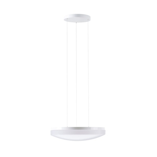 Kruhová - OS SAG68252 SAGITA LE2 závěsné plastové svítidlo bílá IP40 3000 K 34W LED - OSMONT - foto 1