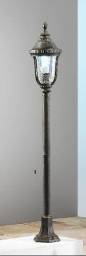 Sloupková - OR AL 11-1122/1 Venkovní sloupkové svítidlo 1x13W, patina, IP44,výška 112cm - ORION - foto 1