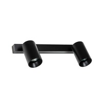 Bodová - FARO 43743 STAN nástěnné/stropní svítidlo, černá, 2L - FARO