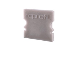 Krytky pro Al profily - IMPR 978051 Koncovka P-AU-02-10 šedá 16 mm 2 ks - LIGHT IMPRESSIONS