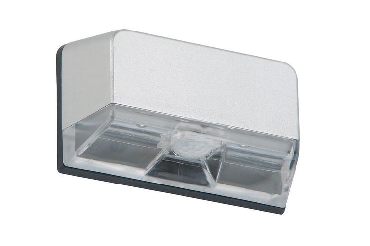 Nástěnná - BRI 2277-021 LED svítidlo na baterie s čidlem 9 cm 2x0,06W 6lm stříbrná - BRILONER - foto 1