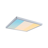 Hranatá - P 71273 LED Panel Atria Shine IP44 hranaté mm 15,7W 3000 - 6500K matný chrom - PAULMANN