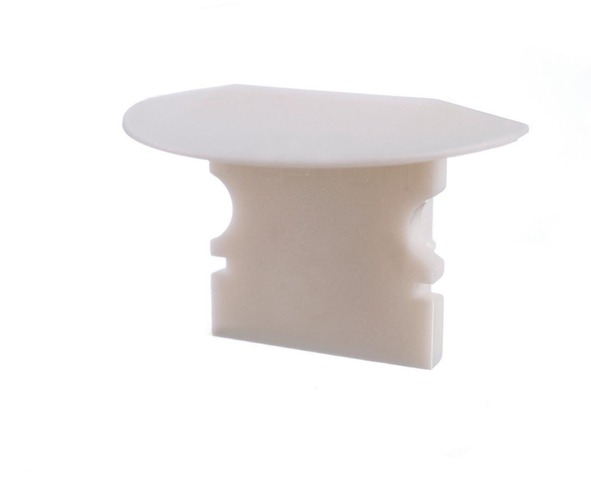 Krytky pro Al profily - IMPR 978120 Koncovka P-ET-02-08 bílá 23 mm 2 ks - LIGHT IMPRESSIONS - foto 1