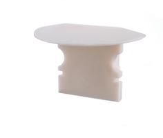 Krytky pro Al profily - IMPR 978120 Koncovka P-ET-02-08 bílá 23 mm 2 ks - LIGHT IMPRESSIONS