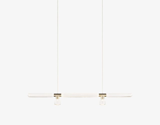 Podélná - LAS 20K031-00 Svítidlo závěsné CIPHER L 6x 2W 2850-3000K nerez (CL036PB) - LASVIT - foto 1