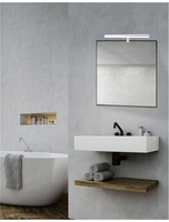 Přisazená - NV 787007 Nástěnné svítidlo nad zrcadlo VANESE chromovaný hliník a akryl LED 12W 3000K IP44 - NOVA LUCE