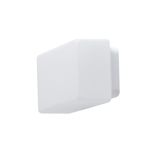 Hranatá - OS JEN59735 JENA 1 stropní/nástěnné skleněné svítidlo bílá IP43 4000 K 7W LED - OSMONT - foto 1