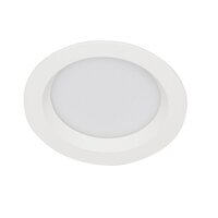Kruhová - KHL K53300.01.RF.WH-WH.OP.ST.8.40 533001RWWO4   Zápustné svítidlo LACUS WHITE LED IP44 7W 4000K 707lm 108mm - KOHL-Lighting (starý kód: KHL K53300.W.4K)