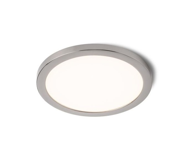 Kruhová - RED R12154 SLENDER SLIM R 9 zápustná černý chrom 230V LED 8W 3000K - RED - DESIGN RENDL - foto 1