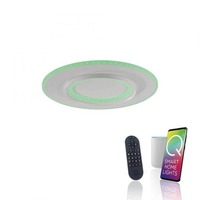 Kruhová - PN 6503-16 LED závěsné svítidlo Q-KALINA bílá stmívatelné Smarthome s aplikací ZigBee RGB/2700-5000K - PAUL NEUHAUS