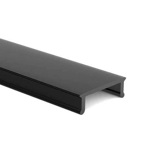 Plexi pro Al profily - SLC S41103 Kryt pro profil Pro A 2m černý - TLG - foto 1