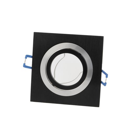 Vestavná bodová svítidla - Podhledový rámeček D10-1B černý - foto 1