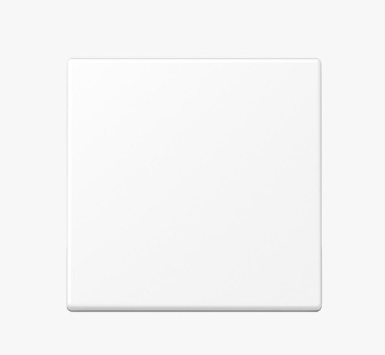Vypínače a zásuvky - JU A590WWM Hmatník vypínače / tlačítka bílý matný A 590 WWM - JUNG - foto 1