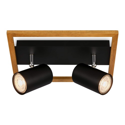 Bodová - BRILO 2138025 Spot, 27 cm, 2x GU10, max. 9W, černá - BRILO - foto 1