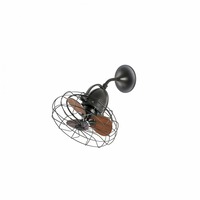 Ventilátory - FARO 33715 KEIKI S, hnědá, stropní ventilátor - FARO