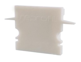 Krytky pro Al profily - IMPR 979150 Koncovka H-ET-02-15 bílá 30 mm 2 ks - LIGHT IMPRESSIONS