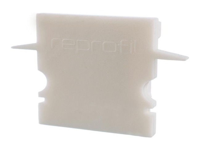 Krytky pro Al profily - IMPR 979150 Koncovka H-ET-02-15 bílá 30 mm 2 ks - LIGHT IMPRESSIONS - foto 1
