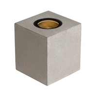 Sloupková - LA 1006409 CONCRETO FL stojací lampa, hranatá GU10 šedá 10 W - BIG WHITE (SLV)