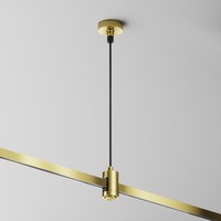 Lištové Magnetic Maytoni Flarity - M TRA157SW-B1-BS Lankový závěs s napájením pro magnetickou lištu 24V mosaz hliník Flarity - MAYTONI