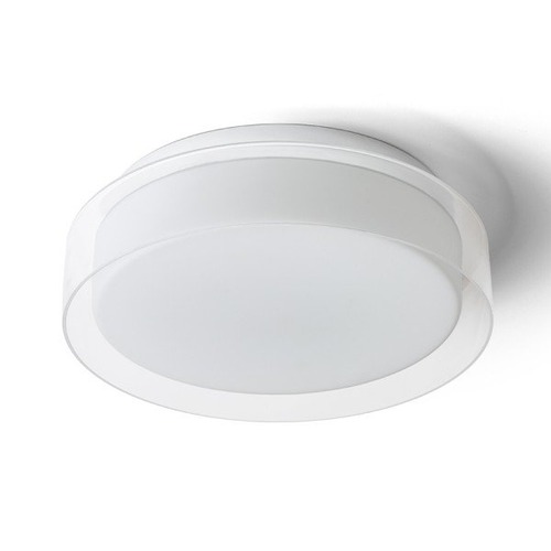 Koupelnová - RED R13685 VENICE LED 30 stropní čiré sklo/opálové sklo/chrom 230V LED 12W IP44 3000K - RED - DESIGN RENDL - foto 1