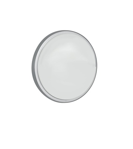 Nástěnná - FAN LED-EVER-XL SIL Venkovní nástěnné svítidlo LED EVER stříbrná, polykarbonát, 28 W, 3750 lm, 3000/4000 K, IP65, 30 x 7,8 cm - FANEUROPE - foto 1