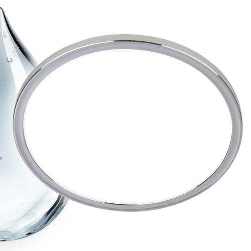 Kruhová - BRI 3872018 BRILONER Pulap stropní svítidlo pr.29,3 cm - 18W, 2400lm, LED, přímé a nepřímé osvětlení, IP54, neutrální bílá, chrom 3872018 - foto 1