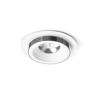 Kruhová - RED R14567 SHARM LED vestavné světlo, sady bílá černý chrom - RED - DESIGN RENDL