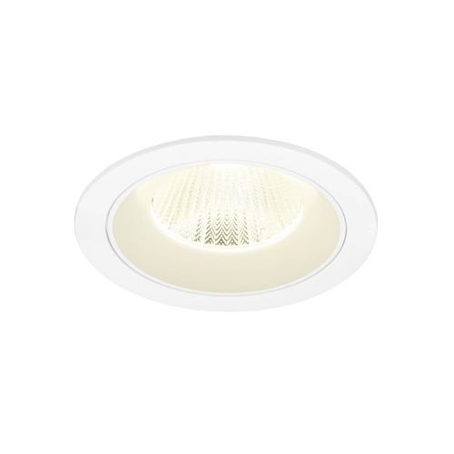 Kruhová - LA 1009805 NUMINOS® L Stropní vestavné svítidlo, 4000 K, 40°, IP20, kulaté, bílé - BIG WHITE (SLV) - foto 1