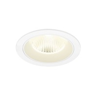 Kruhová - LA 1009805 NUMINOS® L Stropní vestavné svítidlo, 4000 K, 40°, IP20, kulaté, bílé - BIG WHITE (SLV)