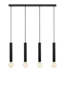 Podélná - MAR 108264 Sencillo závěsné svítidlo černé 4 lampy - Markslöjd