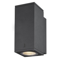 Nástěnná - LA 1003416 ENOLA SQUARE S single Outdoor, nástěnné LED svítidlo, antracitové - BIG WHITE (SLV)