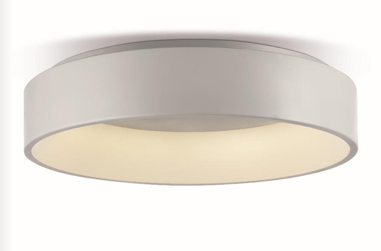 Kruhová - PANIT PLA00134 Stropní svítidlo HOOP bílé 32W 1680lm 3000K 45cm - PAN - foto 1