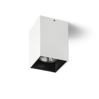 Downlight - RED R12671 VADE SQ bílá/černá 230V GU10 35W - RED - DESIGN RENDL