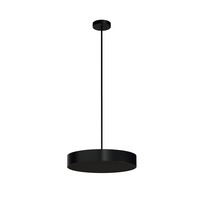 Kruhová - OS KRU60230 KRUGER P3 FC závěsné plastové svítidlo černá IP40 3000 K 48W LED - OSMONT