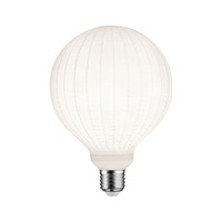 E27 - P 29079 White Lampion Filament 230V LED Globe G125 E27 4,3W 3000K stmívatelné bílá - PAULMANN