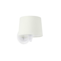 Dekorativní - FARO 64306-01 CONGA nástěnná lampa, bílá - FARO