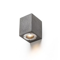 Nástěnná - RED R13793 KANE I nástěnná beton/dekor tmavý granit 230V LED GU10 5W IP65 - RED - DESIGN RENDL