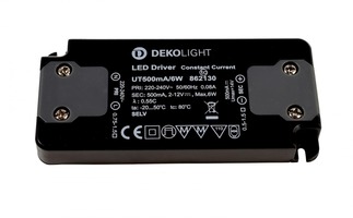 Stabilizovaný proud - IMPR 862130 Deko-Light napájení FLAT trafo 500mA 6W konstantní proud 500 mA IP20 2-12V DC 6W