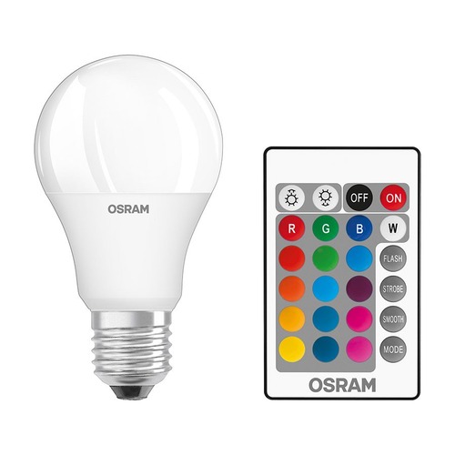 E27 - RED G13579 OSRAM RGBW Classic A matná 230V E27 LED EQ60 2700K - DESIGN RENDL - foto 1