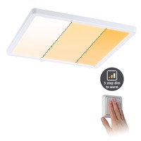 Koupelnová - P 92994 LED vestavné svítidlo Areo VariFit IP44 hranaté 230x230mm 16W 2.000K bílá mat WarmDim 3-krokové-stmívatelné - PAULMANN