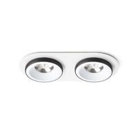 Kruhová - RED R14572 SHARM LED vestavné světlo, sady bílá/černá - RED - DESIGN RENDL