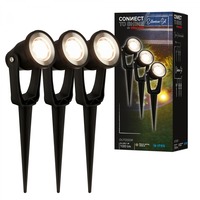 Connect To Shine - BRI 3919035 CONNECT TO SHINE prodlužovací sada Lilis sada 3ks LED zahradních bodových svítidel, IP65 - BRILONER