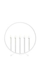 Interiérové dekorace - MAR 705261 Surround bílý svícen - Markslöjd