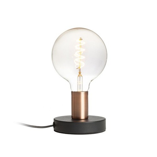 Stolní lampy dekorační - RED R13907 ALGOT stolní černá česaná měď 230V E27 40W - RED - DESIGN RENDL - foto 1