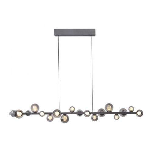Dekorativní - PN 2558-15 LED závěsné svítidlo PURE E-Popup, šedá, elektricky nastavitelná výška, stmívatelné 2200-5000K - PAUL NEUHAUS - foto 1